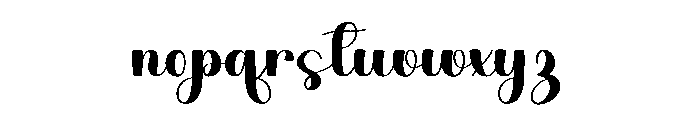 Country House Font LOWERCASE