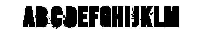 Country Notes CF Font UPPERCASE