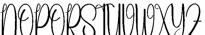 Country Skiny Font UPPERCASE
