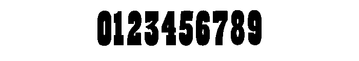 Country Western Regular Font OTHER CHARS