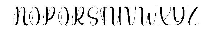 Couple Bestie Font UPPERCASE
