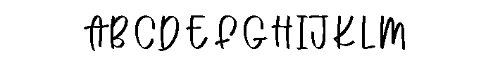 Couple Honey Font UPPERCASE