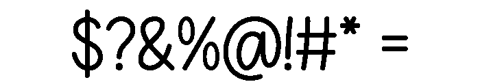 Couple Memory Font OTHER CHARS