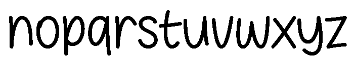 Couple Memory Font LOWERCASE