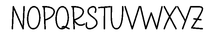 Couples Memories Font UPPERCASE