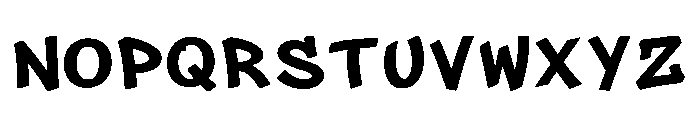 Court Regular Font LOWERCASE