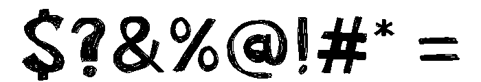 Cousine Handraw Regular Font OTHER CHARS
