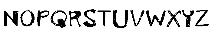 Cousine Handraw Regular Font UPPERCASE