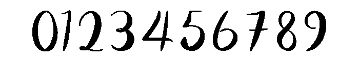 Couvee-Handwritten-Script Regular Font OTHER CHARS