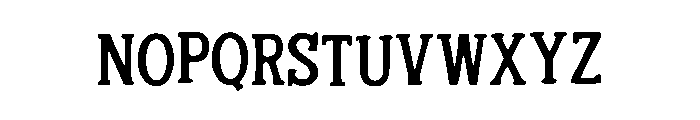 Coven_Sans Font LOWERCASE