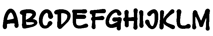 Coverpen Font UPPERCASE