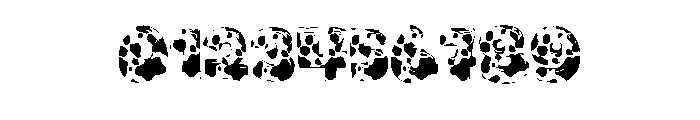 Cow Farm Font Font OTHER CHARS