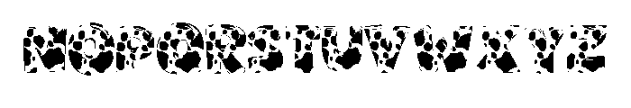 Cow Farm Font Font UPPERCASE