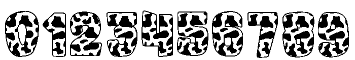 Cow Milk Regular Font OTHER CHARS