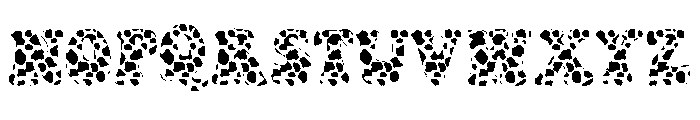 Cow Purple Font Font UPPERCASE