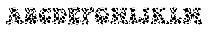 Cow black Font Font UPPERCASE