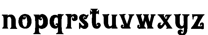 Coward Usurper Font LOWERCASE