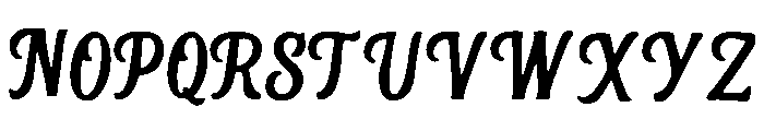 Cowbell Font UPPERCASE