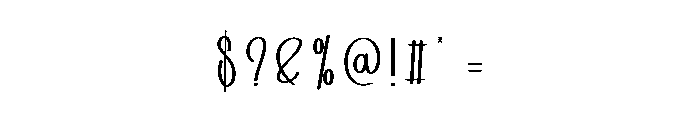 Cowboy Banana Font OTHER CHARS