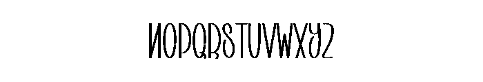 Cowboy Banana Font LOWERCASE