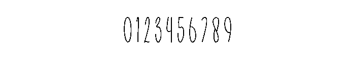 Cowboy Birthday Font OTHER CHARS
