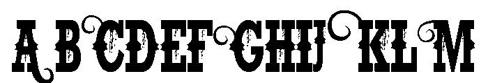 Cowboy Bleeding FONT