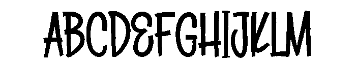 Cowboy Bomber Font UPPERCASE