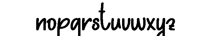 Cowboy  Boomber Font LOWERCASE