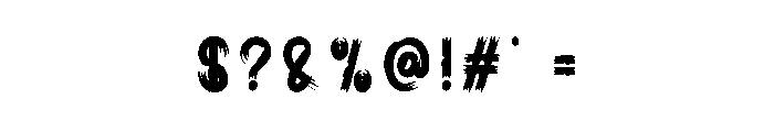 Cowboy December Font OTHER CHARS