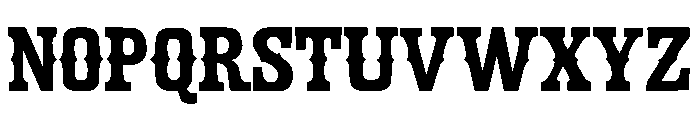 Cowboy Forge Font UPPERCASE