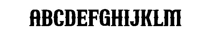 Cowboy Gothic FONT