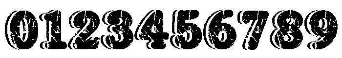 Cowboy Grunge Regular Font OTHER CHARS