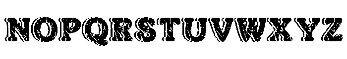 Cowboy Grunge Regular Font LOWERCASE