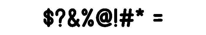 Cowboy Humble Font OTHER CHARS