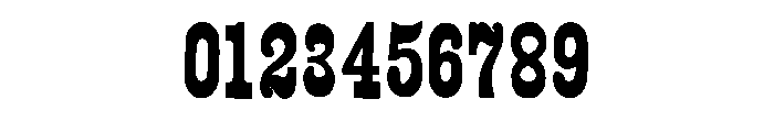 Cowboy Legend Regular Font OTHER CHARS