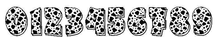Cowboy Milky Regular Font OTHER CHARS
