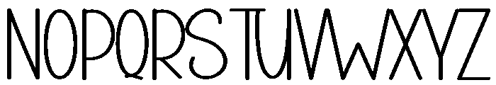 Cowboy Newyear Font UPPERCASE