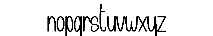 Cowboy Newyear Font LOWERCASE