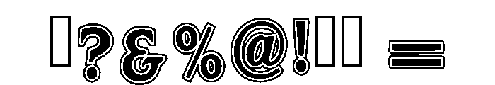 Cowboy Paradise Regular Font OTHER CHARS