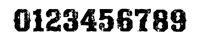 Cowboy Retro Regular Font OTHER CHARS