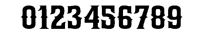 Cowboy Rodeo Font OTHER CHARS