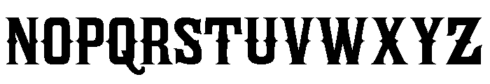 Cowboy Rodeo Font UPPERCASE