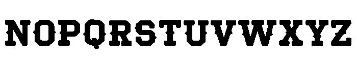 Cowboy School Regular Font LOWERCASE