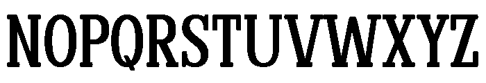 Cowboy Senior Font UPPERCASE