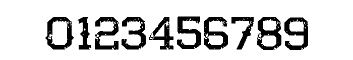 Cowboy Simple Grunge Regular Font OTHER CHARS