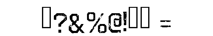 Cowboy Simple Grunge Regular Font OTHER CHARS