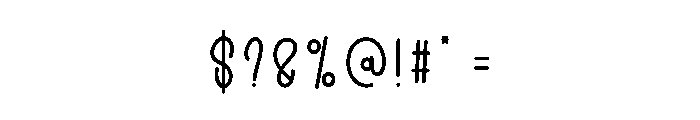 Cowboy Valentine Font OTHER CHARS