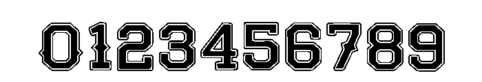 Cowboy Varsity Regular Font OTHER CHARS