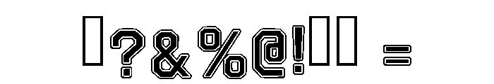 Cowboy Varsity Regular Font OTHER CHARS