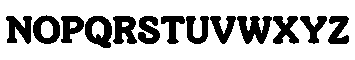 Cowboy Vintage Regular Font LOWERCASE